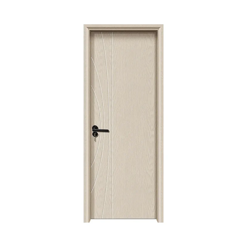 Waterproof Interior Bedroom PVC Door with Door Frame