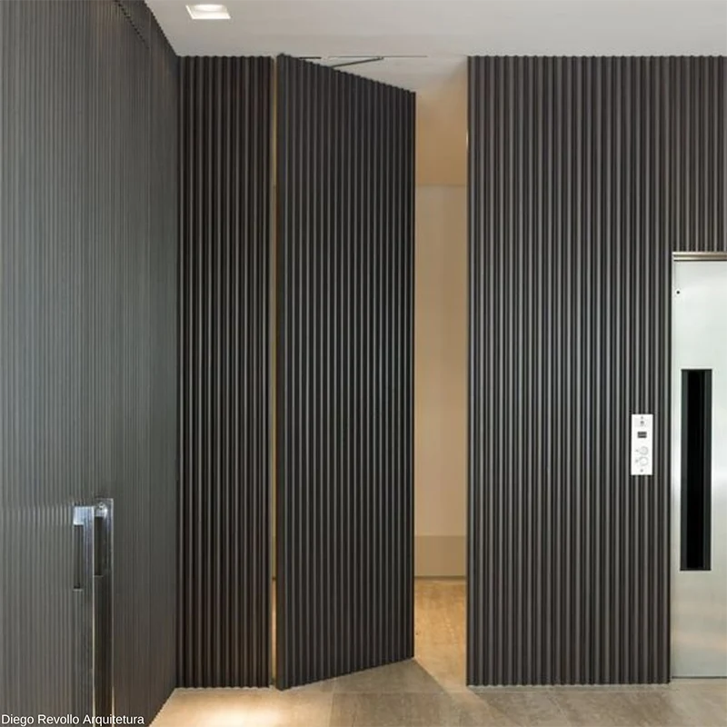 Porte WPC sans cadre